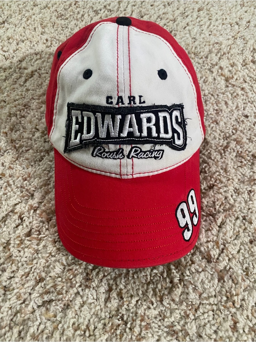 Carl Edwards 99 Roush Racing NASCAR Hat